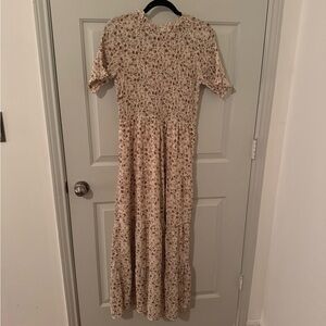 Baltic Born Floral Print Maxi Dress size Medium